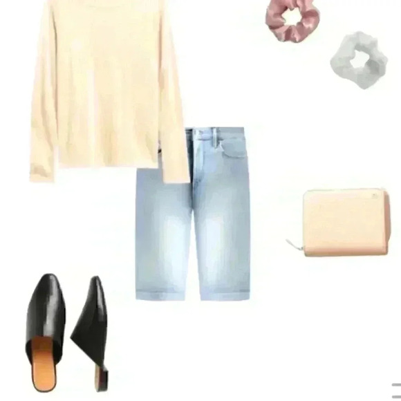 Banana Republic High-Rise Light Wash Denim Shorts - Picture 11 of 16